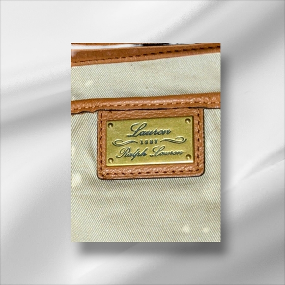 Ralph Lauren Tan Leather Tote Bag - Picture 12 of 16